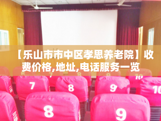 【乐山市市中区孝思养老院】收费价格,地址,电话服务一览